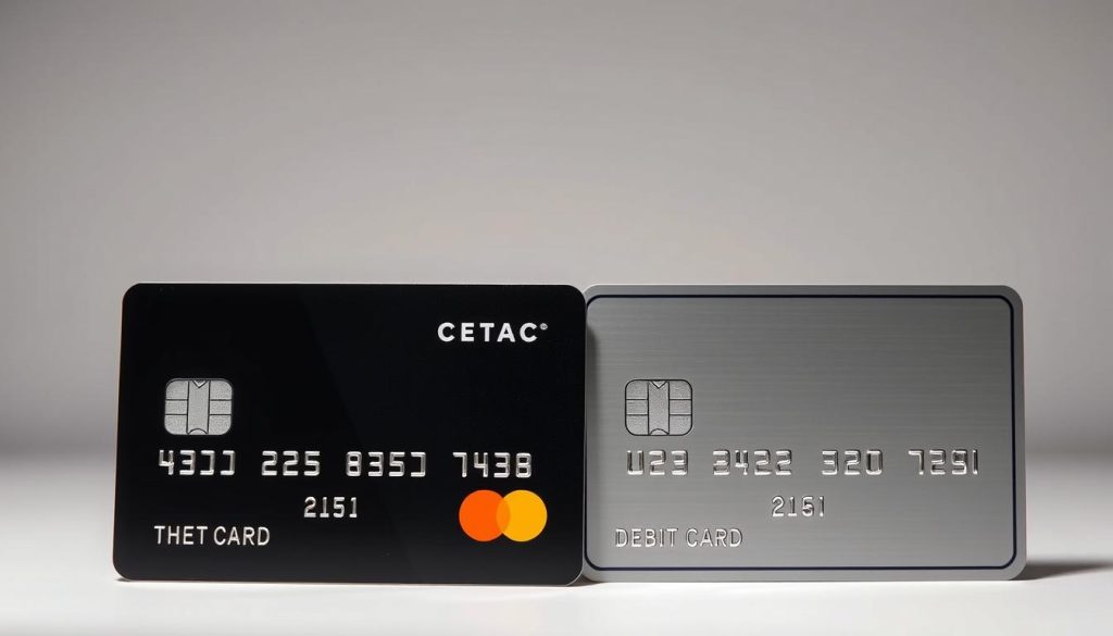 Carte de crédit vs carte de débit