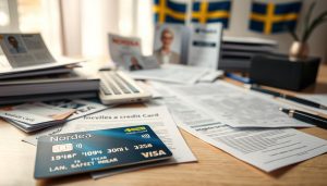 How to apply for Nordea credit card in Sweden documents checklist